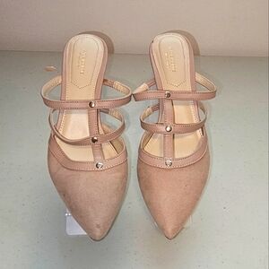 Liz Claiborne Slip On Strappy Heels